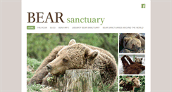 Desktop Screenshot of bearsanctuary.com
